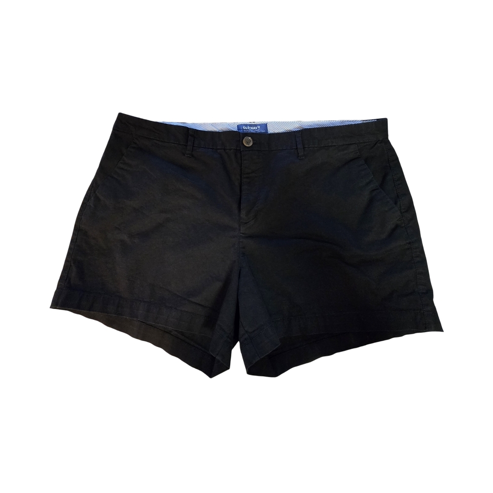 Old Navy Black Everyday Shorts, Size 16